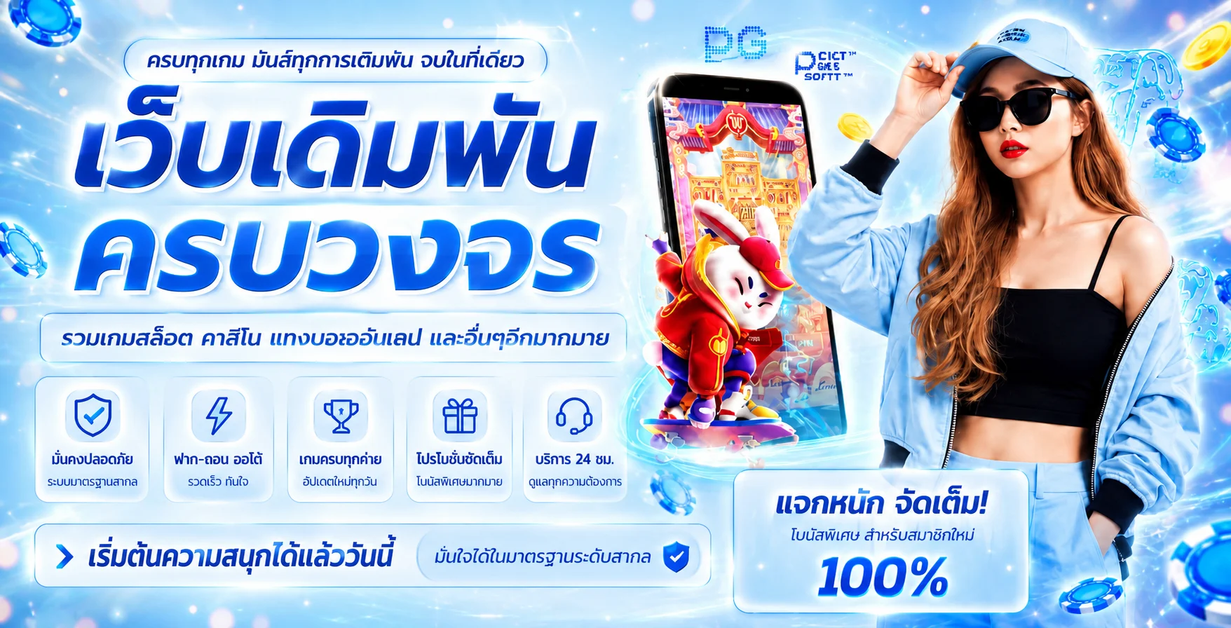 GACHA789 ทางเข้าเว็บสล็อต คาสิโน กีฬา หวย ครบในเว็บเดียว